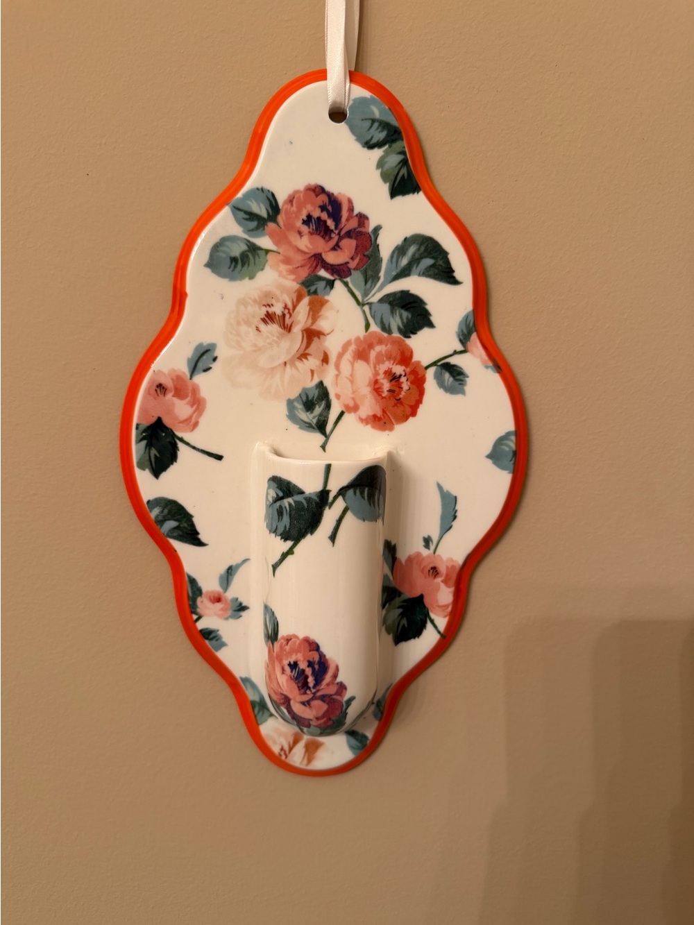 Mari Stoneware Wall Vase